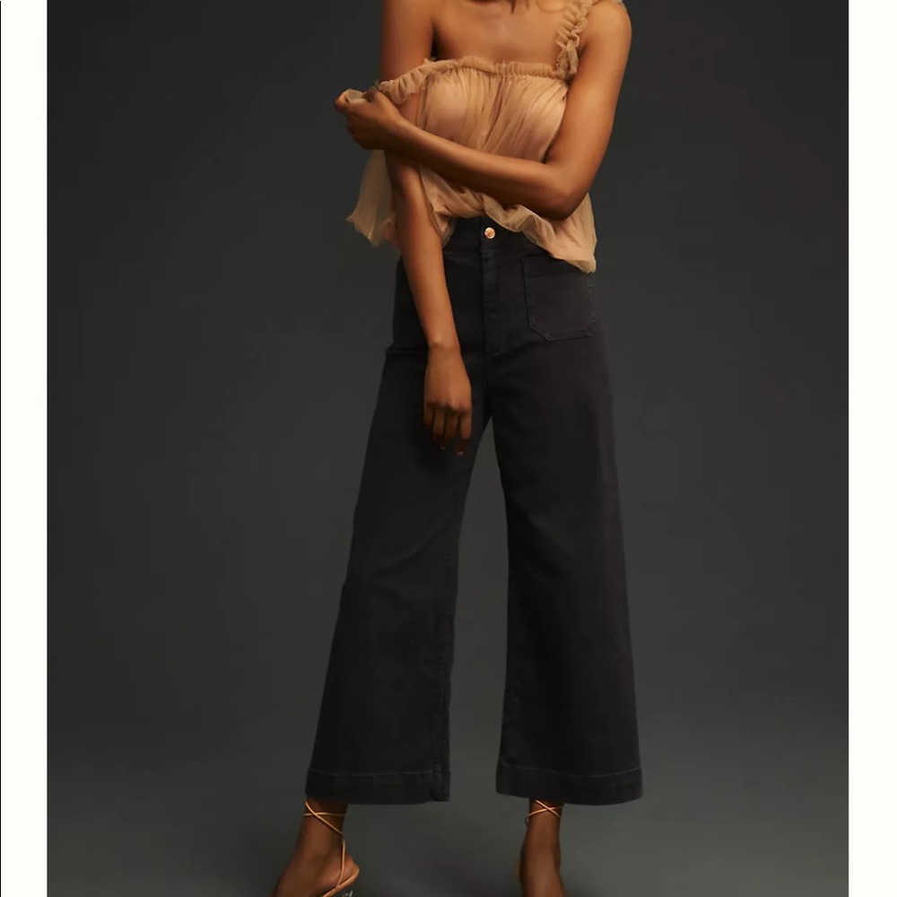 Pilcro The Skipper Wide-Leg Jeans